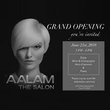 Tangerine salon's dallas location features the best hairstylists, hairdressers and colorists to provide amazing hair color services such as balayage, highlights, lowlights, ombré and hair extensions. Rsvp For Aalam The Salon Grand Opening Best Hair Salon Frisco Plano North Dallas