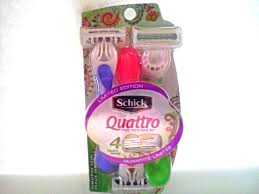 Schick 93021436 hydro silk women's moisture razor refill cartridges 2 packs of 4. New Limited Edition Schick Quattro For Women And 11 Similar Items
