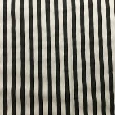 Black and white striped chair fabric. Narrow Black And White Stripes Upholstery Drapery Fabric 54 Wide Bty