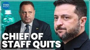 Zelensky’s chief of staff quits after home raided in corruption scandal