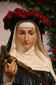 Talba lil Santa Rita ghall-fejqan. O Santa Rita glorjuża, it-talbiet  tiegħek quddiem il-Kurċifiss Divin huma magħrufa li jagħtu favuri li ħafna  jiddefinixxu impossibbli. Santa Rita Amabbli, daqshekk umli, tant safja,  tant devota