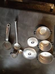 The kidkraft kitchen play set is an excellent addition to your kid's play kitchen. Germany Wilesco Metal Child S Kitchen Silverware Cutlery Set Dolls Toy 532201142