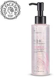 Amazon Com The Face Shop Facial Cleanser Natural Rice Water Light Cleansing Oil Moisturizer For Dry Or Oily Skin Oil Cleanser Facial Cleanser Cleansing Oil