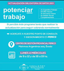 El programa está destinado a aquellos. Actualizacion De Datos Programa Potenciar Trabajo En Perico Notinor Jujuy