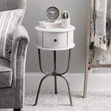 Add a stylish accent table to a space for an easy update to freshen things up. Modern Farmhouse Decor Kirklands Round Accent Table Small Accent Tables Accent Side Table