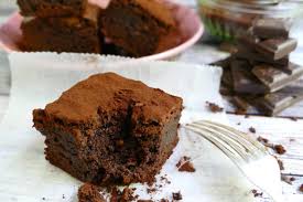 Den kuchen anschließend auf einem kuchengitter abkühlen lassen, die springform entfernen und mit etwas puderzucker bestreuen. Brownies Mit Viel Schokolade Ein Klassisches Grundrezept
