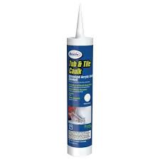 Sample colors shown may vary from actual grout; Bostik Charcoal Black Tub And Tile Sanded Caulk 10oz 100046382 Floor And Decor