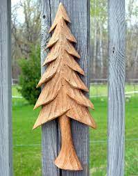 Pine Tree Wood Carving Hand Carved Wall Hanging By Redpinestudiomn 26 00 Wood Carving Patterns Whittling Wood Wood Art