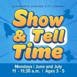 Show & Tell Time at Altamonte Springs City Library