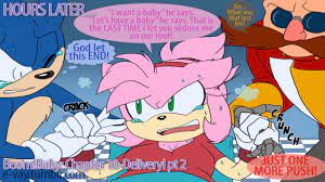 Season 6, episode 6 (episode #95) amy finally tells sonic that she's pregnant with his baby, now it's time for a long 9 months. Boom Baby Comic Dub By E Vay Youtube