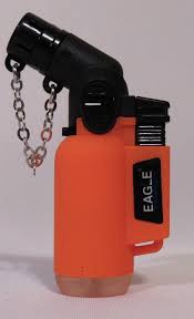 Eagle Torch Butane Lighter Neon Orange W Safety Cap Stop Limited Edition Usa Eagletorch Butane Lighter Butane Torch