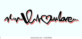 You can either go for classic . Heart Beat Tattoo Printable Black Red Stock Illustration 1723678066