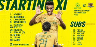South africa psl 2019/2020 round: Mamelodi Sundowns Fc On Twitter Starting Xi Mamelodi Sundowns Vs Black Leopards Absa Premiership Dobsonville Stadium Sundowns Absaprem