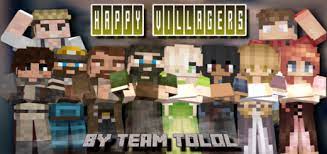 Village generator mod minecraft pe mods all of the ideas of the packs. Happy Villagers Minecraft Pe Addon Mod 1 16 20 03 1 16 100 52 1 15 0 1 14 60