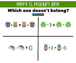 This maze game will be a fun adventure for kids who love puzzles and brain. Are You Ready 5 Free St Patricks Day Math Activities For Grades 3 8 Mashup Math