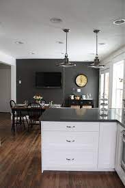 We did not find results for: A Transition From A Traditional To A Stylish Modern Kitchen Gray Accent Wall Kitchen Grey Kitchen Walls Accent Wall In Kitchen