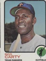 1973 Topps Baseball Rico Carty Texas Rangers Card #435
