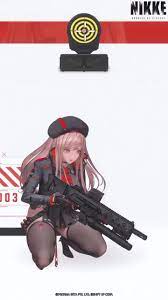 3girls animated anis (nikke) ass ass clapping assault rifle  female female only from behind gameplay mechanics goddess of victory: nikke  gun hat high heels jiggle military military uniform mp4