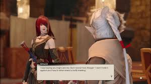 Alisaie prefers action to speech, and unlike alphinaud, would rather cut to the heart of a matter than engage in endless debate. Ffxiv 5 4 Spoilers G Raha Being Flustered Around The Wol Youtube