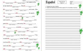 I created this activity for my spanish 1 students who were practicing the. Spanish Valentine S Day Mad Lib Writing Activity By Sue Summers Tpt