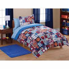 Bedding Sets Twin For Boys Sports Themed Room Decor Comforter Kids Patchwork 5p Sports Bedding Full Bedding Sets Twin Bed Sets