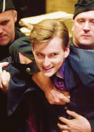 Harry Potter And The Goblet Of Fire David Tennant Day 23 Favorite Casting Decision David Tennant As Barty Crouch Jr Because David Tennant Pla Barty Crouch Jr David Tennant David Tennant Harry Potter