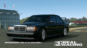 This car would be a great base for those that want to build an evo. Mercedes Benz 190e 2 5 16 Evolution Ii Real Racing 3 Wiki Fandom