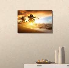 (196) £7.45 free uk delivery. Wall26 Sunset On The Beach Of Caribbean Sea Canvas Art Wall Decor Ebay