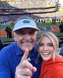 I love my dad!! When I was a toddler, we'd pal around while he ran errands,  always with a miniature football in hand for us to toss around. He started  taking me