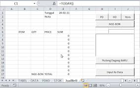Download format nota kosong excel. Purchase Sales Form Macro Codes For Data Entry Part 4