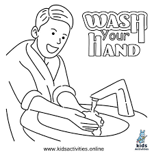 Color over 4,552+ pictures online or print pages to color and color by hand. Free Wash Your Hands Coloring Pages Kids Activities