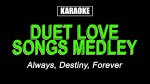 When it's time to let loose and express yourself over a drink or two, there's a very special quality a song must possess to truly resonate. Karaoke Duet Love Songs Medley Youtube