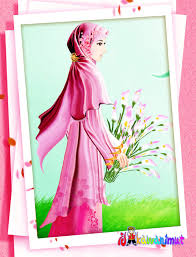 Hingga akhirnya pria melihatnya dengan. Muslimah Bercadar Bercadar Cantik Bidadari Surga Kartun Muslimah Gallery Islami Terbaru