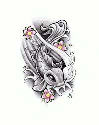 Girly Koi Fish Design Koi Tattoo Sleeve Girly Tattoos Body Art Tattoos