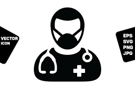 Download Doctor Icon Vector Surgical Face Mask Graphic By Tuktuk Design Creative Fabrica PSD Mockup Templates