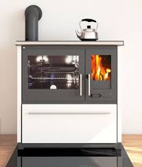 Eek A Kuchenofen Holzherd Plamen 850 Weiss Linke Version 8 Kw Dauerbrandherd In 2020 Kuchenofen Holzherd Herd