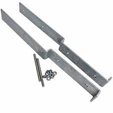 How far apart can i place the vertical support posts (10ft long 6x6) when i intend to use. H Anchor Post Anchors Carport Hot Dipped Variable Flexible 2 Piece 71 121mm 16 51 Picclick Uk