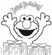 Elmo Birthday Coloring Pages Birthday Coloring Pages Happy Birthday Coloring Pages Elmo Coloring Pages