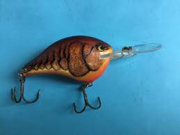 Rapala Rattle Diver Lure Up To 10 Deep Brown Crayfish Coloring Fishing Lure
