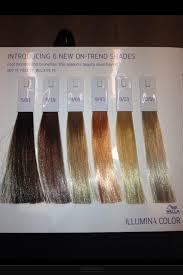 Wella Illumina Hair Colors In 2019 Wella Hair Color Chart