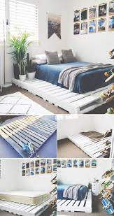 Still, they managed to carve out several extra beds: Simple Diy Palled Bed I Have Presented A List Of Diy Bed Frame To Make Your Bedroom Fabulous All Of Them Are Easy An Diy Bed Frame Easy Bedroom Diy Room Decor