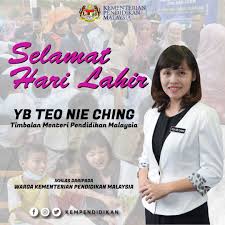 Anggota kabinet malaysia yang terkini terdiri daripada seorang perdana menteri, tiada timbalan perdana menteri, empat menteri kanan, 27 menteri dan 37 timbalan menteri yang di tempatkan di dalam 26 kementerian. Kpm Auf Twitter Selamat Ulangtahun Kelahiran Kepada Yb Puan Teo Nie Ching Timbalan Menteri Pendidikan Semoga Panjang Umur Dan Dimurahkan Rezeki Ikhlas Daripada Warga Kpm Https T Co Soa8f73tpv