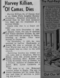 Obituary for Harvey Killian (Aged 54)