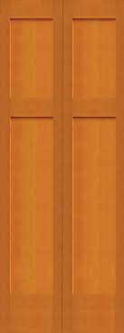 3 panel shaker bifold doors. 8403bf 3 Panel Craftsman Fir Shaker Interior Bifold Door Codel Doors