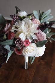Quick tips from sharon mcgukin. Cascade Bridal Bouquet Real Touch Plum Purple Roses Calla Tiger Lilies Add Groom Boutonniere Flower Crown Wedding Arch Flowers More Accessories Weddings Valresa Com