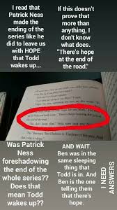 See This Is What Happens When You Reread The Series Chaos Walking Book Memes Book Fandoms