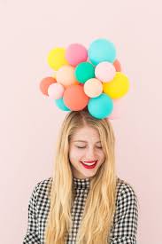 Funny Birthday Hats For Adults Balloon Hat Diy Oh Happy Day Partyhat Party Diy Balloons Funny Hats Diy Crazy Hat Day Crazy Hats