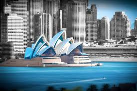 Sydney Opera House Black And White Sydney Harbour Bridge Etsy Sydney Opera House Black House Sydney City