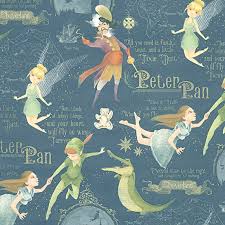 Italian Fairy Tale Paper Peter Pan In Neverland 27x36 Sheet Neverland Peter Pan Peter Pan Art