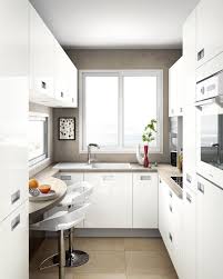 La Petite Cuisine A Tout D Une Grande Cuisine Moderne Cuisine Petit Espace Amenagement Cuisine